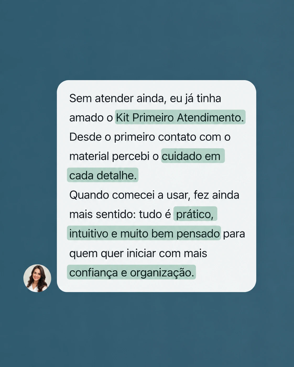 Depoimento de compradora 8